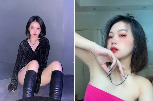 Dương Tiểu Hân nứng lồn đụ nhau sung sướng
