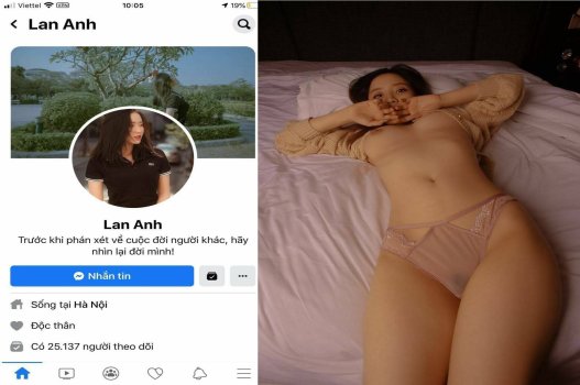 Lan Anh trẻ trung và muốn tỏ ra hấp dẫn để được chú ý đến vùng kín ngon lành
