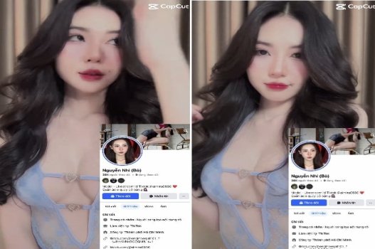 Nguyễn Nhi Tiktok star da trắng xinh đẹp đăng clip sex