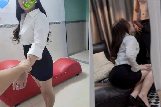 Nữ thư ký dâm đãng ký với quản lý và sếp hàng khủng